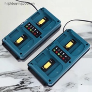 HCVN For 18-20V Rechargeable Portable Dual Ports Charger BL1860B BL1850B BL1830 BL1840B BL1860 L1845