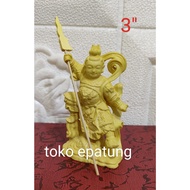 Statue of the god naca / nacha / na ca / locia - wood - 3 inch / 7 cm - gl -5