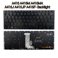 Keyboard As Vivobook A416 A416M A416MA A416J A416JP A416F A409 Black - Backlight
