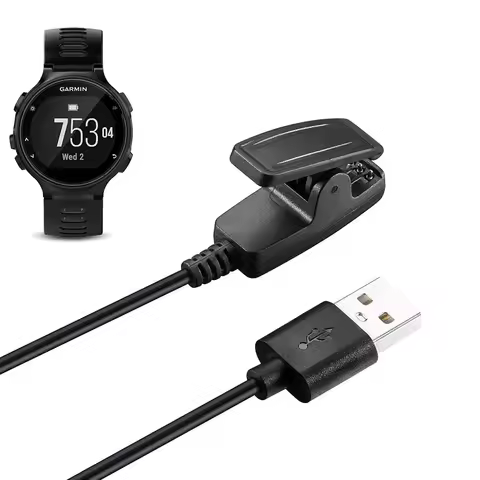 Charging Cable Clip Cord for Garmin Forerunner 735XT 30 35 235 230 645 s20 Vivomove HR vivomove Tren