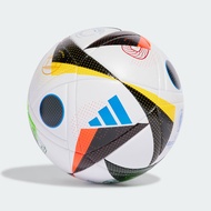 Adidas ลูกฟุตบอล Euro 24 League Ball | White/Black/Glow Blue ( IN9367 )
