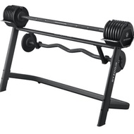 Pure Series 36.3kg(80LB) 14段重量 可調式槓鈴(黑)