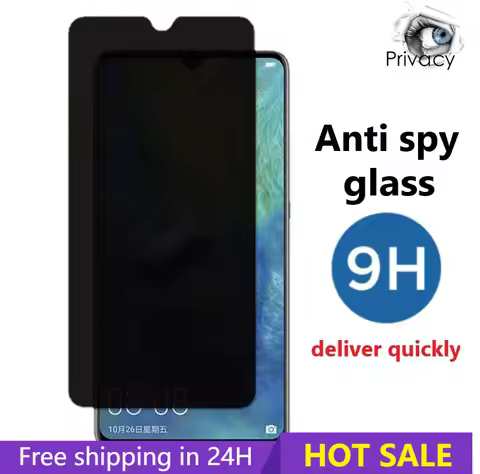 Private Screen Protector For Xiaomi Redmi Note 10 10S K40 9 8 K30 Pro Max Plus 5G 9T 9S 8T Ultra Ant
