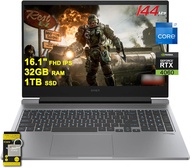 HP Omen 16 Gaming Laptop 16.1" FHD IPS 144Hz Intel 16-core i7-14650HX (>i9-13900HX) 32GB RAM 1TB SSD