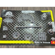 Full set of salaya 618 Racing V3 model screws for 2-disc Stylo