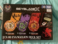 (將會補貨勿DM)Takara Tomy Beyblade X CX-00 EVA聯動 陀螺套裝