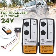 Electric Winch Wireless Remote Control System for Truck Jeep ATV Winch 24V