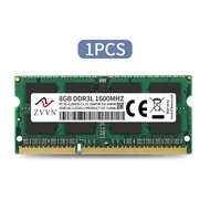 โน๊ตบุ๊คหน่วยความจำ ZVVN 8กิกะไบต์ DDR3L 1600เมกะเฮิร์ตซ์ PC3L -12800 1.35โวลต์2Rx8 RAM สำหรับ HP 15-f014wm แล็ปท็อป3S8E16ZV01-L1