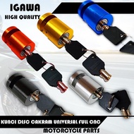 Motorcycle Security Lock Round Disc Lock Motorcycle Disc Lock Motorcycle Lock Disc Padlock Igawa