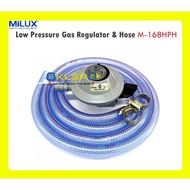 MILUX M-188CS GAS REGULATOR C/W HOSE AND 2 CLIPS