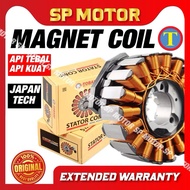 TOBAKI YAMAHA NVX155 V1 V2 STATOR COMP FUEL COIL ASSY -ORIGINAL SPEC (B63-H1410-00 SHORT WIRE /B6H-H