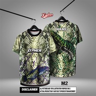 Free custom name BAJU MANCING Malaysia Fishing Brotherhood