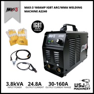 MAX-3 160Amp ARC/MMA IGBT Welding Machine A2240 | 1 Year Warranty