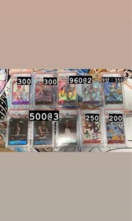 [PSA10 BGS] OPTCG OPCG One Piece Card Game 海賊王 TCG  PSA/BGS鑒定卡