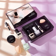 【Ready Stock】BAXI 4 in 1 Palettes Primer Flawless Make Up Sets Liquid Foundation Loose Powder Primer