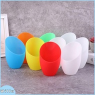 AMICABLE52LE1 Plastic Lamp Cover Solid Color Slanting Horseshoe Horseshoe Lamp Shade Durable Lamp Sh