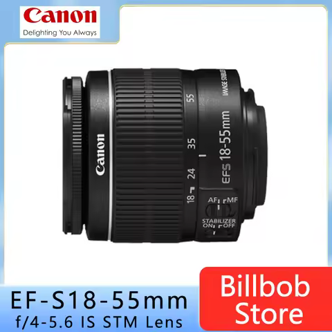 Canon 18-55 Lens Canon EF-S18-55mm f/4-5.6 IS STM Lenses for Canon 1200D 1300D 600D 750D 760D 70D 60