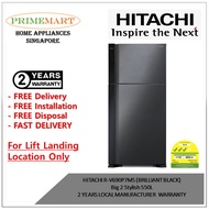 HITACHI R-V690P7MS  Big 2 Stylish 550L  2 YEARS LOCAL MANUFACTURER  WARRANTY