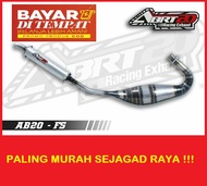 [COD] Knalpot Racing ABRT Big Volume Ninja 2 Tak RR R dan SS Galvanis untuk Ninja 150cc