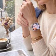 1PC Chic Transparent Acrylic Watch Strap Compatible With IWatch 38mm 40mm 41mm 42mm 44mm 45mm 46mm 4