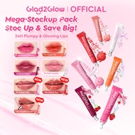 【Save】Glad2Glow 3/5/7 PCS 3IN1 POUT CANDY Lip Serum lip balm lipstick lipgross lipmatte liptint make