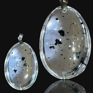 OLINA DESIGN精品頂級超七草莓晶超七紫紅髮六角星藍針金字塔吊墜