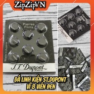 ST Dupont FLINT 8 black pieces (RENERIC FLINT)