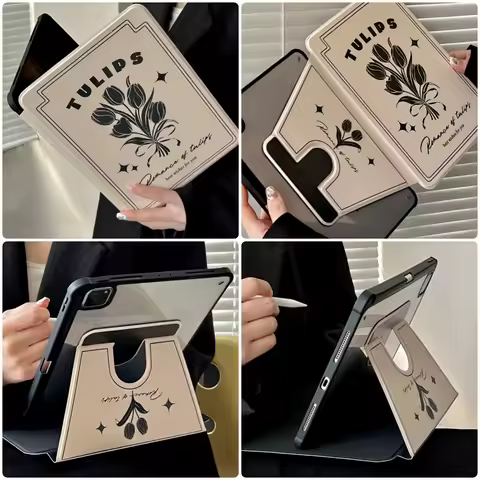 Tablet Case for iPad Air 5th 4th Generation iPad 10.9 10th Gen 2024 Pro 13 12.9 11 iPad 10.2 9th 8th