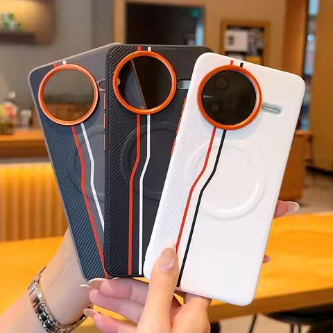 For Xiaomi POCO F7 Pro, F7 Ultra Case ELVEV Magnetic Luxury Color blocked PU Leather Ultra Thin Shoc