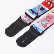 Bocchi The Rock Guitar Strap, Anime Printed Adjustable Guitar Strap for Acoustic Electric Guitar #3
