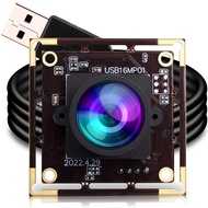ELP 16MP Wide Angle USB Camera Module for Raspberry Pi and Computer 4K Mini UVC USB2.0 Video Webcam 