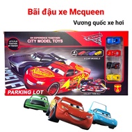 Mcqueen garage Parking lot toy - Parking lot mcqueen city model toys - Car Kingdom