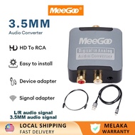 MeeGoo HDMI To RCA Digital to Analog Audio Converter L/R Stereo Audio Adapter for TV BOX/Old TV