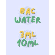 Bac Water 3ml & 10ml