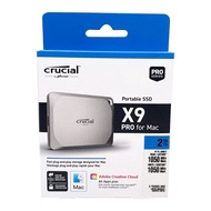 Crucial X9 Pro for Mac 2TB USB-C 3.2 Gen 2 Portable SSD, CT2000X9PROMACSSD9B