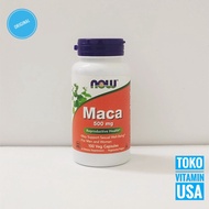 Now Foods Maca 500 mg Reproductive Health 100 Caps Now Maca