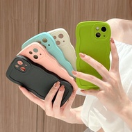 Softcase Color Wave Waxy Wave Edge Macaron Xiaomi Redmi Note 10 Redmi Note 10 Redmi Note 10 Pro Redmi Note 10 5G Redmi Note 11 Redmi Note 11 Pro White_Cell