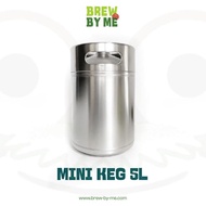 Mini Keg – 5L ถังเบียร์แสตนเลส Beer Keg สำหรับ Nitro Cold Brew Coffee และ Homebrew