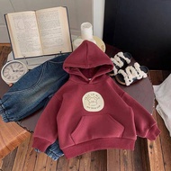 Autumn New Unisex Thin Hooded Sweater Winter Baby Korean Style Cartoon Top 574T