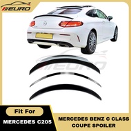 C205 W205 Mercedes Benz C205 Coupe Spoiler C180 C200 C250 C300 Boot Spoiler Gloss Black
