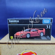 Diecast Tomica Premium 31 F40 Ferrari red