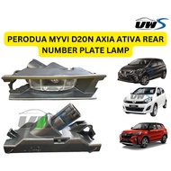 PERODUA MYVI D20N AXIA ATIVA REAR NUMBER PLATE LAMP  1PC PRICE