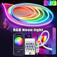 5V RGBIC 10m/33ft Neon Light Strip, Available In 1m, 2m, 3 Meters, 5m Lengths, USB Powered, Waterpro
