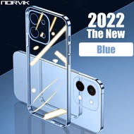 [NORVIK] Transparent Phone Case for VIVO Y28/Y56/Y39 5G/Y38 5G/Y100 5G/Y100 Shockproof Protective Cu