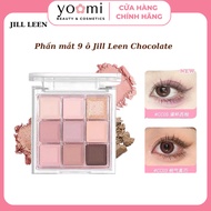[JILL LEEN] Jill Leen Chocolate Matte Highlighter 9-pan eyeshadow palette _yoomi cosmetics