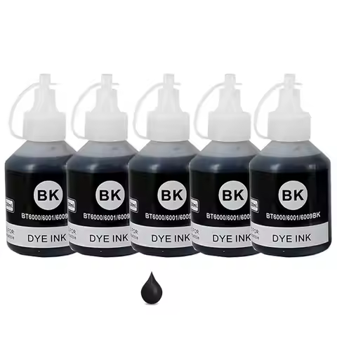 5PCS Refill Ink Kit For Brother DCP-T220 DCP-T226 DCP-T300 DCP-T310 DCP-T420W DCP-T425W DCP-T426W DC