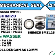 SAN EI MECHANICAL SEAL 12mm SHIMIZU 128 125 MECHANICAL SEAL SHIMIZU PUMP 135 128 130 JPAB-12 12 MM 1