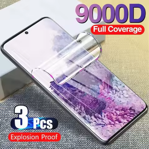 3PCS Screen Protector For Huawei Y9A Y9 Prime Y9S Y9 Y7P Y7A Y7 Y6 Pro Hydrogel Film For Huawei Y7 Y