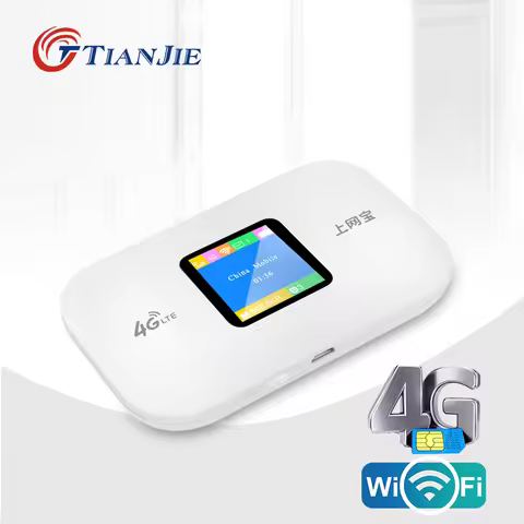 150Mbps 4g Wifi Router Unlocked Wireless Modem 4g Wifi Sim Card Pocket Mobile Hotspot Battery High S
