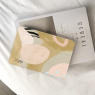 【平板保護套】奶茶色的慵懶 iPad case 皮革平板保護殼